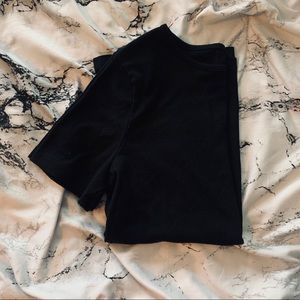 A New Day Black Basic Tee
